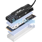 Комплект охлаждения M.2 SSD, ARGb, G560TP03ARGb010 Комплект охлаждения M.2 SSD cooling kit with ARGb lighting