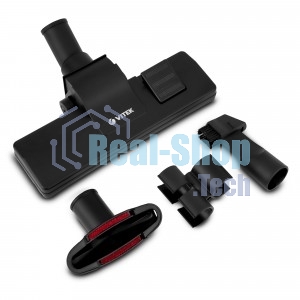 Пылесос Vitek VT-8130 черный/зеленый, 450/2200 Вт, уборка сухая, пылесборник контейнер 3,5 л