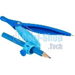 Циркуль Deli EG20102, металл, удлинитель, в комплекте: карандаш