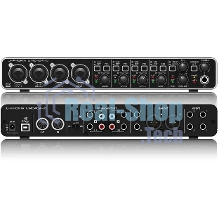 Внешний звуковой интерфейс, Behringer UMC404HD USB 2.0 , 4 вх/4 вых канала, 2 мик/лин/инстр вх.