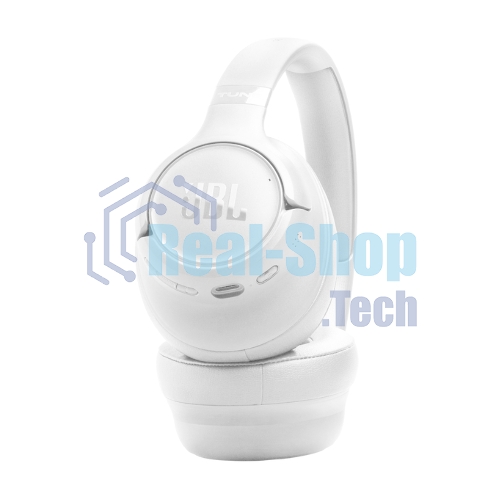Беспроводные/проводные наушники JBL Tune 730BT белый, полноразмерные, Bluetooth + проводной, быстрая зарядка