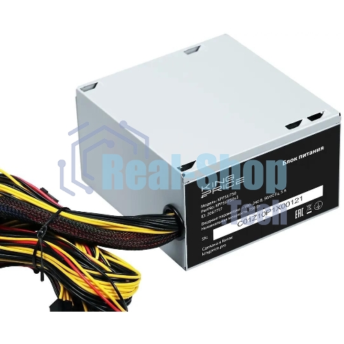 Блок питания KingPrice KPPSU750 ATX 750W (20+4pin) APFC 120мм fan 4xSATA