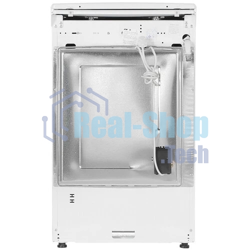 Плита газовая Cezaris ПГ 2150-10 белый, конфорок 4 шт, духовка 43 л, 51 см x 85 см x 55 см