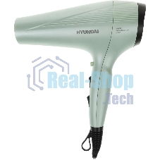 Фен Hyundai H-HDI0766 оливковый, 2200 Вт, ионизация