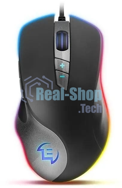 Мышь проводная SVEN RX-G970 черный, 4000 dpi, USB, кнопки - 7