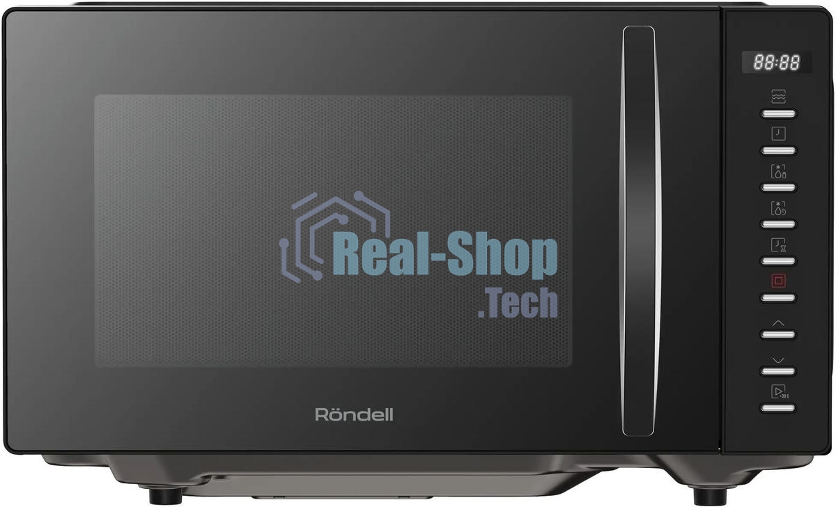 Микроволновая печь Rondell RDE-MW204 черный, 20 л, 700 Вт, переключатели - кнопки