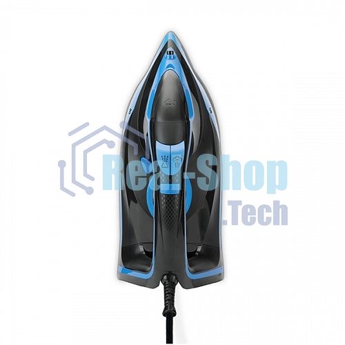 Утюг BQ SI1005 черный/синий, 3000 Вт, 60 г/мин, 200 г/мин, 350 мл