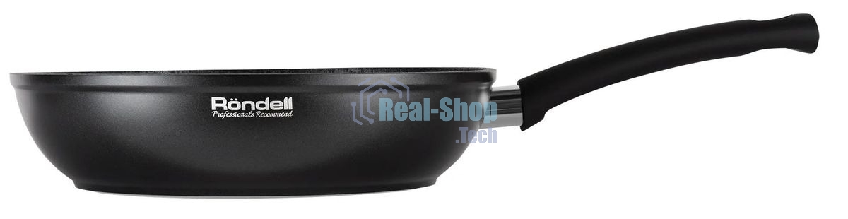 Сковорода Rondell Mustang RDA-598, 26см, без крышки, черный
