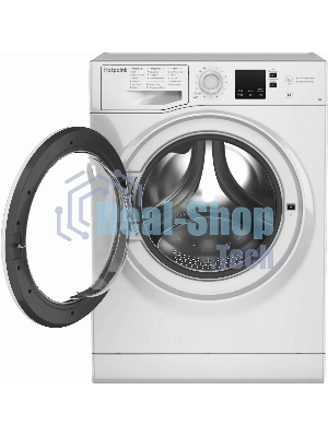 Стиральная машина Hotpoint NUS 5015 H RU белый, загр. фронтальная макс.: 5 кг 1000 об/мин класс: А
