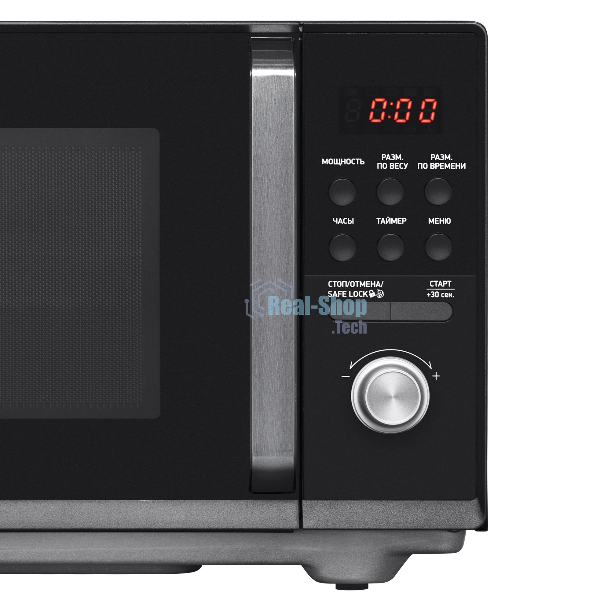 Микроволновая печь BBK 25MWS-954T/B черный, 25 л, 900 Вт, переключатели - кнопки, поворотный механизм