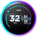 Система жидкостного охлаждения для ПК/Water Cooling System NZXT Kraken Elite 280 RGb (250W, 280мм, LED temp., белый/Fans: 2x140мм, 98.61CFM, 34.5dBA, 2000RPM/Pump height 65мм, 2800RPM, Rad thickness 27мм/S: 1851, 1700, 1200, 115X, AM5, AM4)