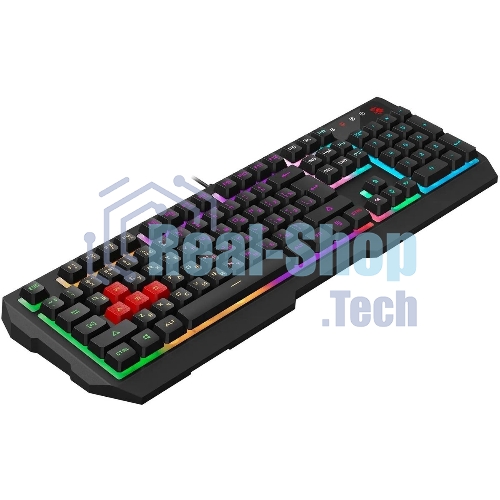 Комплект клавиатура+мышь A4Tech Bloody B1700 проводной, USB, 6000 DPI, чёрный