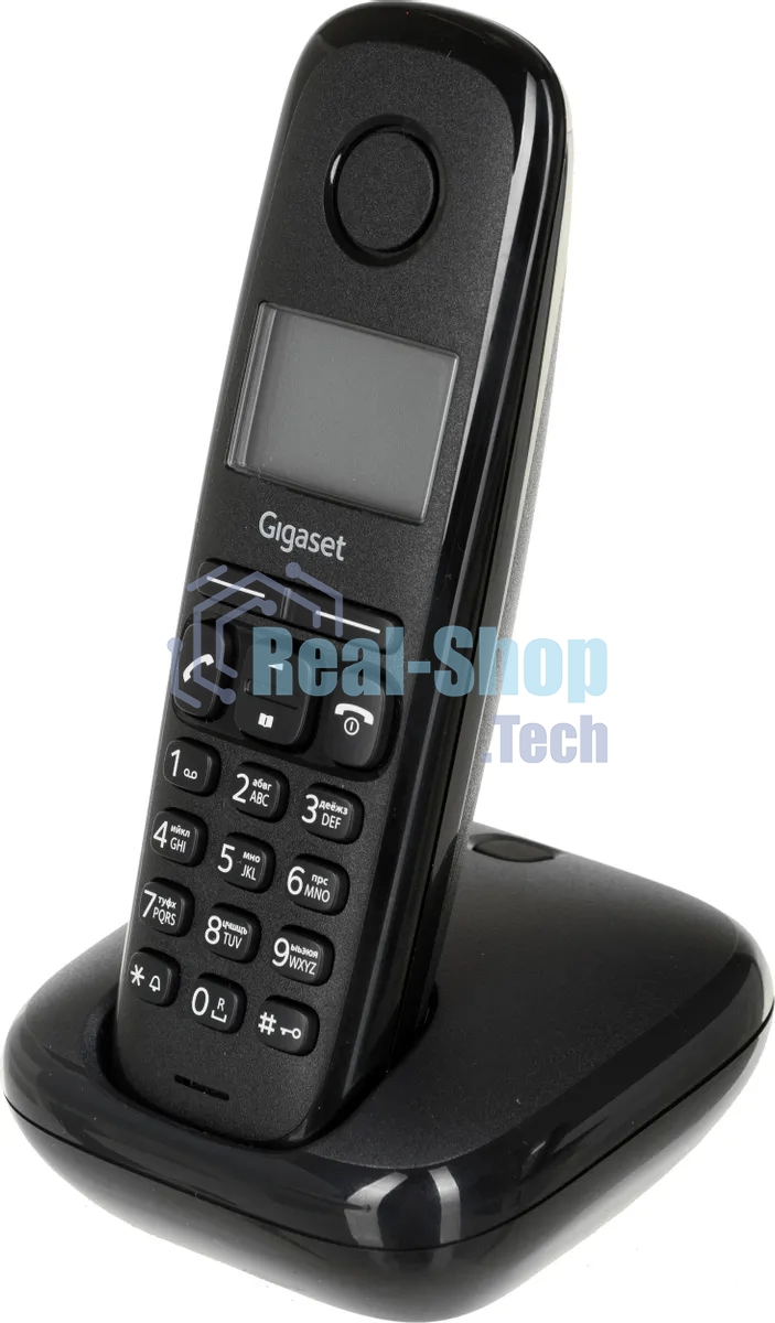 Радиотелефон Dect Gigaset A170 DUO черный (труб. в компл.:2шт) АОН