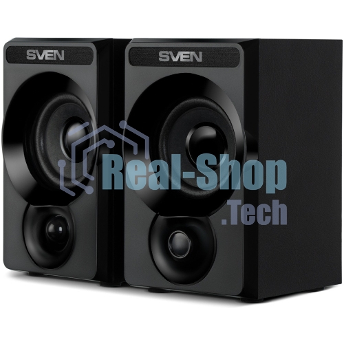 Акустическая система SVEN SPS-535, черный, акустическая система 2.0, USB, мощность 2x3 Вт(RMS)