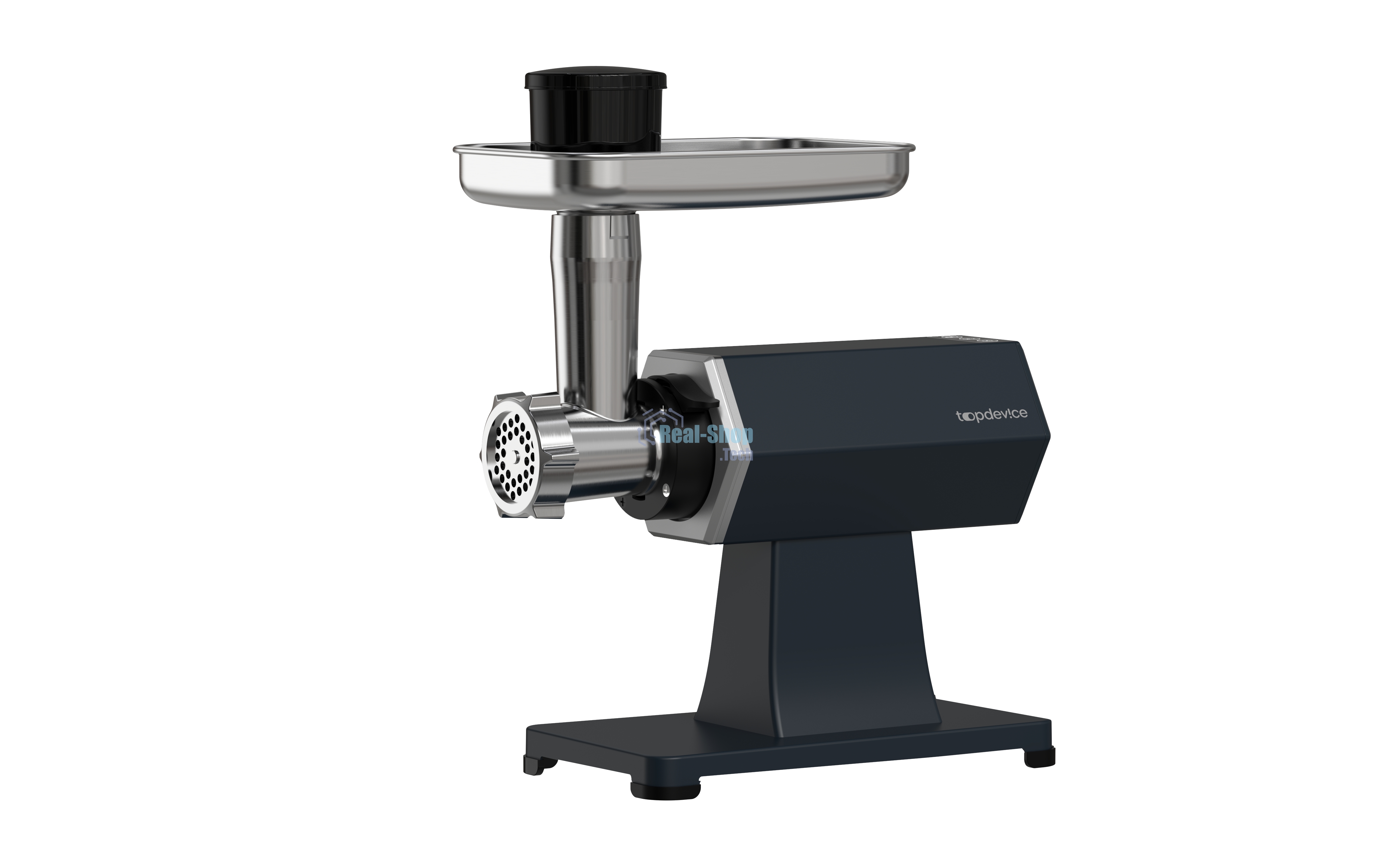 Мясорубка электрическая Topdevice TDMG101 графитовый, 2000 Вт, 3 кг/мин, реверс, насадки - 10
