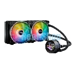 Система жидкостного охлаждения XPG Levante X 240, черный 120мм алюминий+медь 2000rpm 18.17db 4-pin 250W