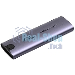 Внешний корпус для SSD Netac WH51 External SSD Case M.2 NVMe/SATA, with A to C cable, Aluminum