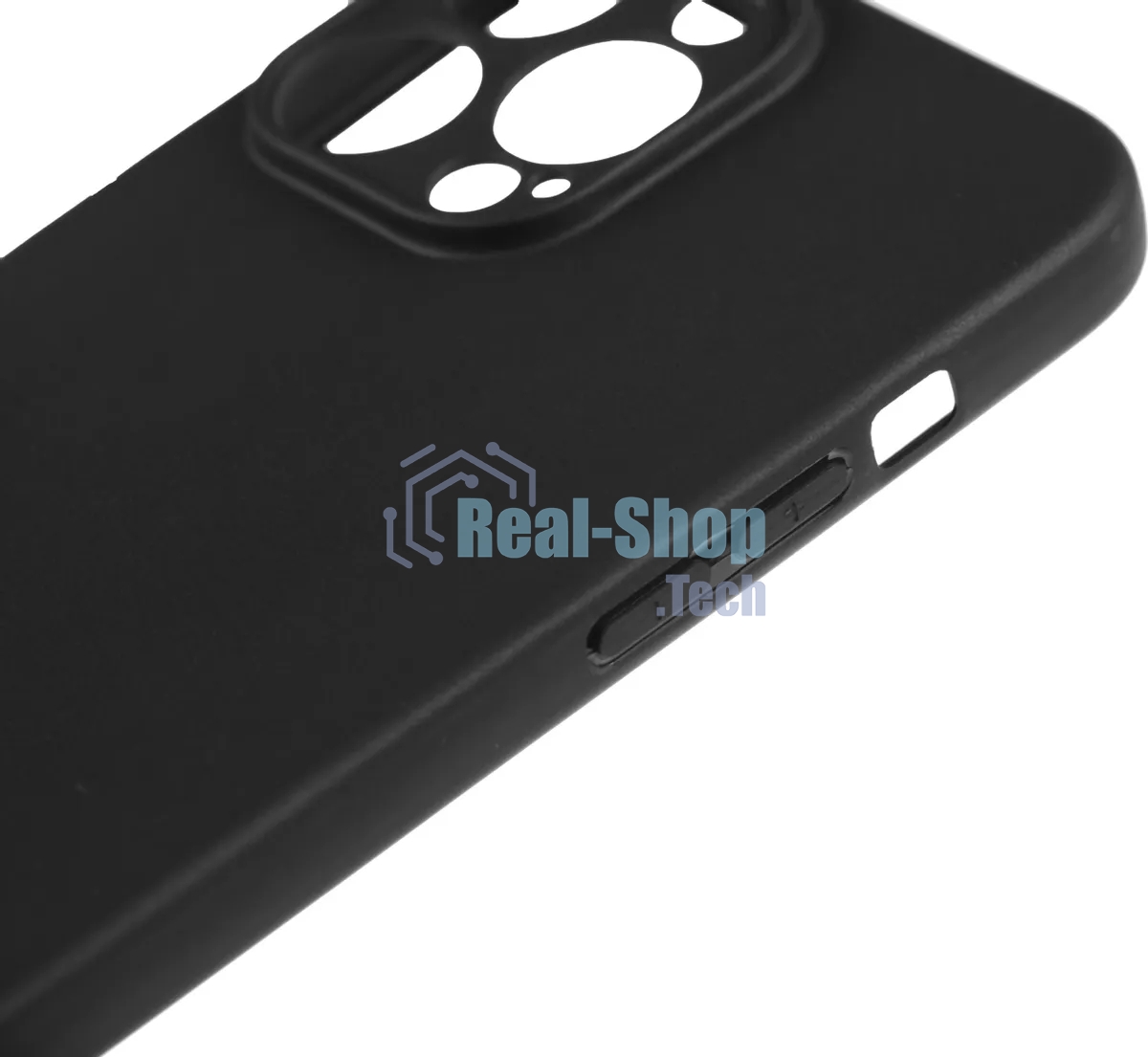 Чехол (клип-кейс) BoraSCO для Apple iPhone 15 Pro Max черный (72415)