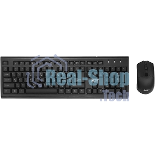 Комплект клавиатура+мышь Acer OKR120 беспроводной, USB, 1600 DPI, чёрный