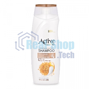 Шампунь Active восстанавливающий для поврежденных волос CARE & BEAUTY. С протеином, кератином и витамином B5, 350 мл (512102055)