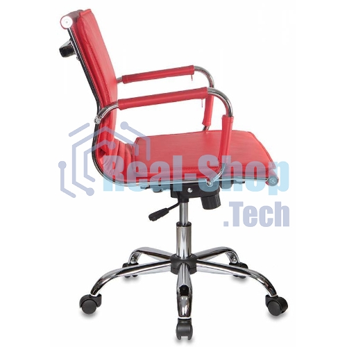 Кресло Бюрократ CH-993-Low/Red красный, экокожа