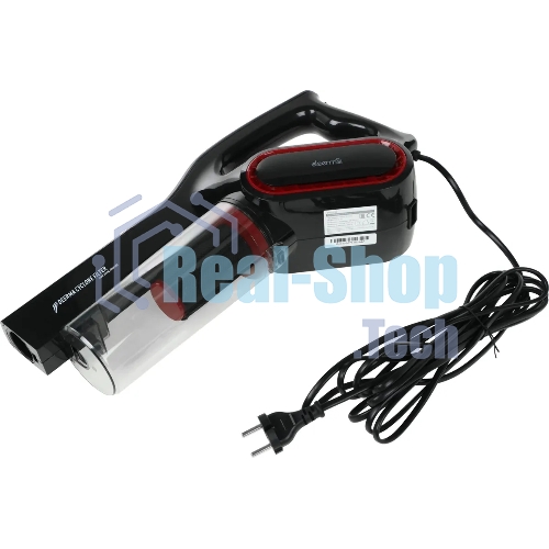 Пылесос вертикальный Deerma DX700 Pro черный, питание от сети, 210 Вт, уборка сухая, пылесборник 0.8 л