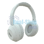 Беспроводные наушники MORE CHOICE HW11 белый, накладные, Bluetooth, до 6 ч