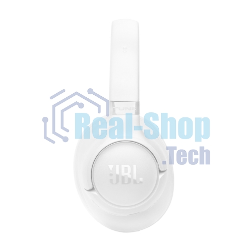 Беспроводные/проводные наушники JBL Tune 730BT белый, полноразмерные, Bluetooth + проводной, быстрая зарядка