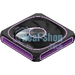 Вентилятор для корпуса Formula Air Fusion 1 BK ARGb 120х120x28 черный 4-pin 36.93дБ (упак.:1шт) Ret