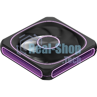 Вентилятор для корпуса Formula Air Fusion 1 BK ARGb 120х120x28 черный 4-pin 36.93дБ (упак.:1шт) Ret
