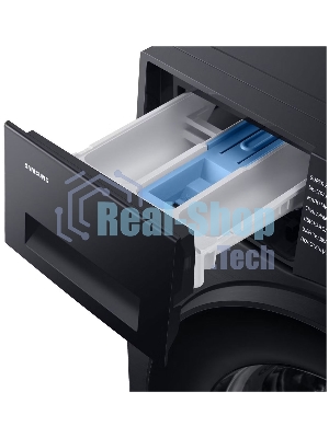 Стиральная машина Samsung WW90DG5U34ABLP черный, загрузка фронтальная 9 кг, 1400 об/мин., класс: A