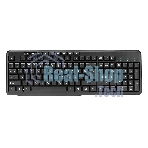 Комплект клавиатура+мышь Oklick 225M беспроводной, USB, 1200 DPI, чёрный