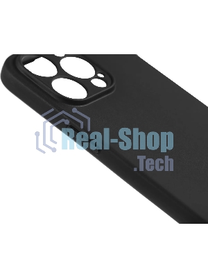 Чехол (клип-кейс) BoraSCO для Apple iPhone 15 Pro Max черный (72415)