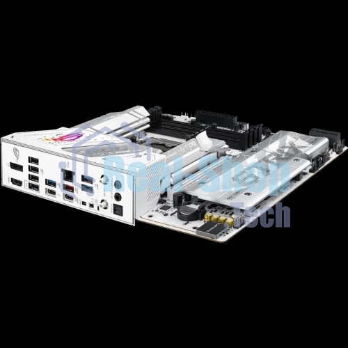 Материнская плата ASUS ROG STRIX B860-G GAMING WIFI, LGA 1851, Intel B860, 4xDDR5, 4xSATA, 4xM.2, 1xPCIe 5.0 x16, 1xDP, 1xHDMI, 1xThunderbolt 4, 1x 2.5Gb LAN, 1xUSB-C 20Gbps, 1xUSB-A 10Gbps, 3xUSB-A 5Gbps, 4xUSB-A 2.0, 2x3.5 мм, 7.1, mATX
