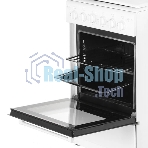 Плита газовая Cezaris ПГ 2150-10 белый, конфорок 4 шт, духовка 43 л, 51 см x 85 см x 55 см