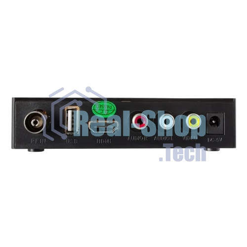 Приставка для цифрового ТВ Starwind CT-140 черный, DVB-T2, DVB-T, DVB-C, HDMI, USB 2.0 х2
