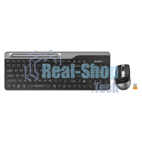 Комплект клавиатура+мышь A4Tech FStyler FB2535C беспроводной, USB + Bluetooth, 2000 DPI, черный