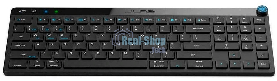 Клавиатура JLab JBuds Keyboard беспроводная, Bluetooth, радиоканал, чёрный