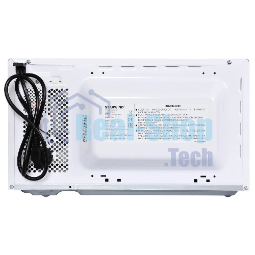 Микроволновая печь Starwind SWM5620 белый, 20 л, 700 Вт, переключатели - поворотный механизм