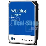 Жесткий диск WD SATA-III 8Tb WD80EAAZ Desktop Blue (5640rpm) 256Mb 3.5