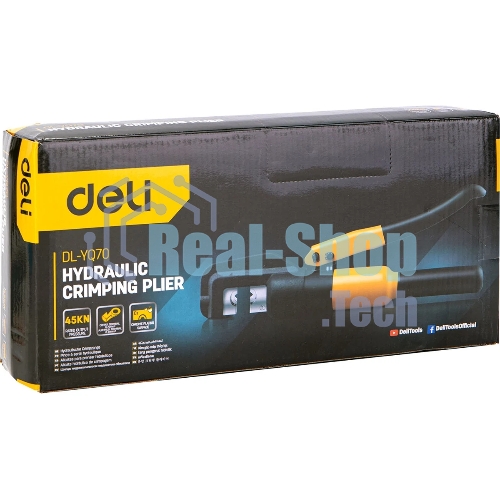 Ручной пресс (кримпер) гидравлический Deli DL-YQ70 6-70 мм²