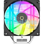 Кулер для процессора Ocypus Delta A40 SE BK ARGB, 120мм ARGB FAN, Top ARGB Panel, 4 HEAT PIPES, 4-PIN PWM, 800-1800 RPM, 31DBA, HYDRO BEARING, LGA115X/1200/1700/18XX, AM4/AM5