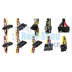 Блок питания KingPrice KPPSU750 ATX 750W (20+4pin) APFC 120мм fan 4xSATA