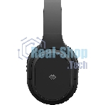 Беспроводные/проводные наушники Digma BT-18 черный, накладные, Bluetooth + проводной, складная конструкция, до 10 ч
