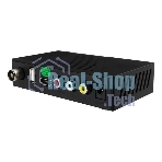 Приставка для цифрового ТВ Starwind CT-140 черный, DVB-T2, DVB-T, DVB-C, HDMI, USB 2.0 х2