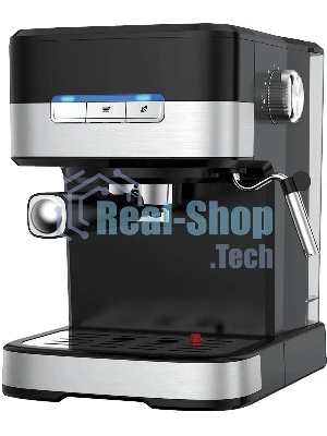 Кофеварка рожковая Centek CT-1171 черный, исп. кофе - молотый, 1.5 л, 1200 Вт, 20 бар