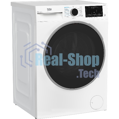 Стирально-сушильная машина Beko B3DFR57H23W белый, загрузка фронтальная 7,5 кг, 1200 об/мин., класс: В