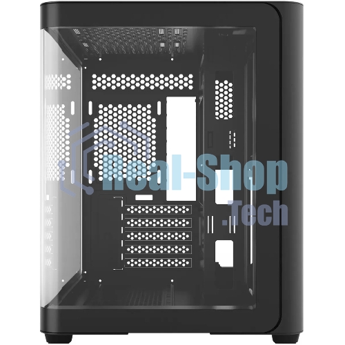 Компьютерный корпус Bloody BD-CC112 черный без БП mATX 9x120мм 2xUSB 3.0 audio bott PSU