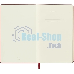 Блокнот Moleskine Classic Large, 240 страниц, красный, нелинованный,