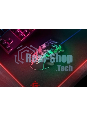 Мышь проводная Defender Bulletstorm GM-928 черный, 7200 dpi, USB, кнопки - 7